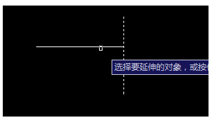 CAD如何使用绘图修改延伸命令