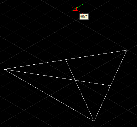 CAD如何画正三棱锥