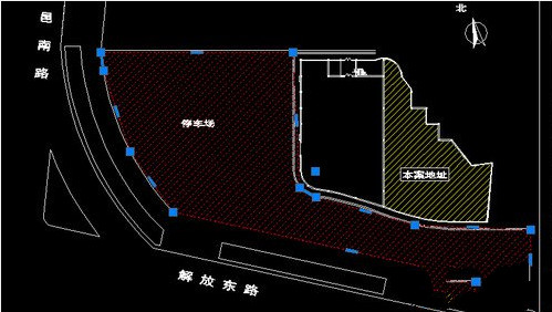 CAD制图中不规则非封闭图形的快速填充705.png