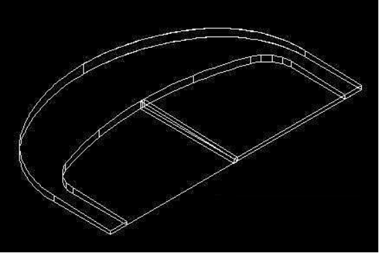 CAD三维建模梳子教程