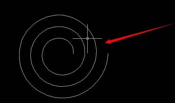 CAD怎么繪制平面螺旋線(xiàn)