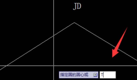 CAD如何通过切线交点绘制曲线